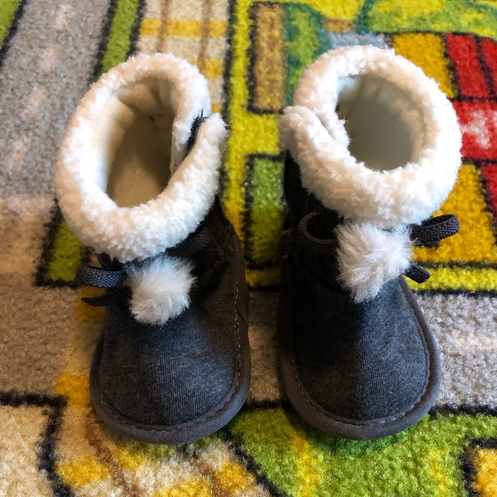 Carter’s baby booties for girls